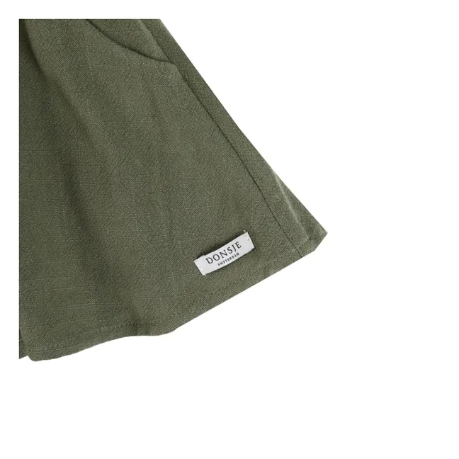 Short Mazena Lin | Kaki foncé