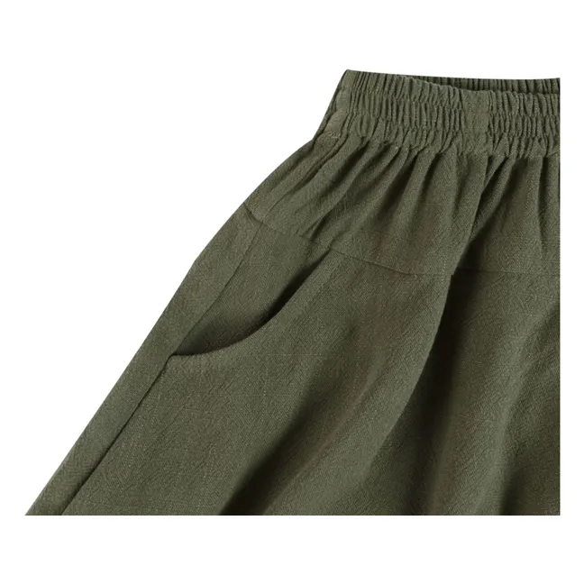 Short Mazena Lin | Kaki foncé