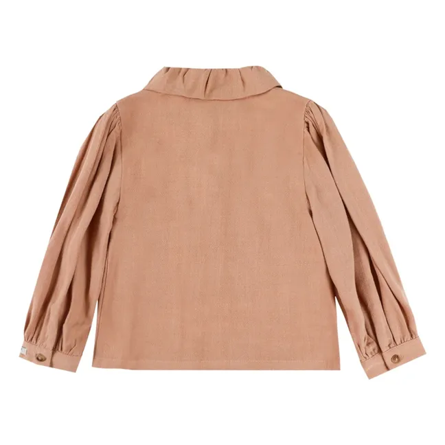 Blusa Winnie Linen | Salmón