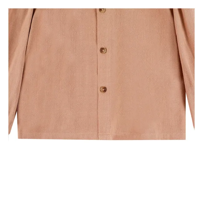 Camicetta in lino Winnie | Rosa corallo