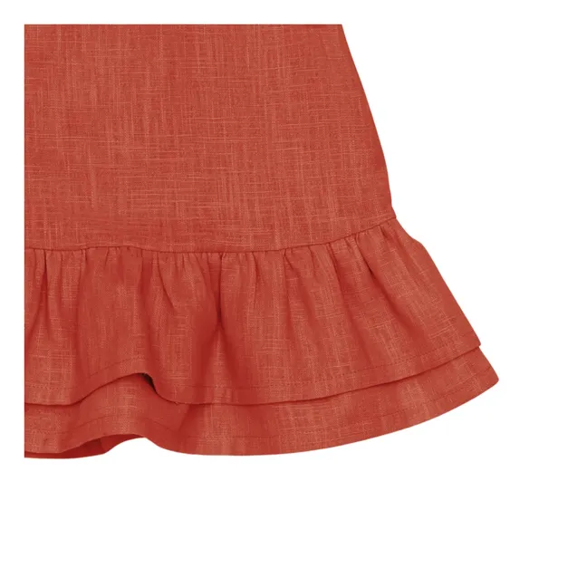 Robe Michelle Lin | Rouge délavé