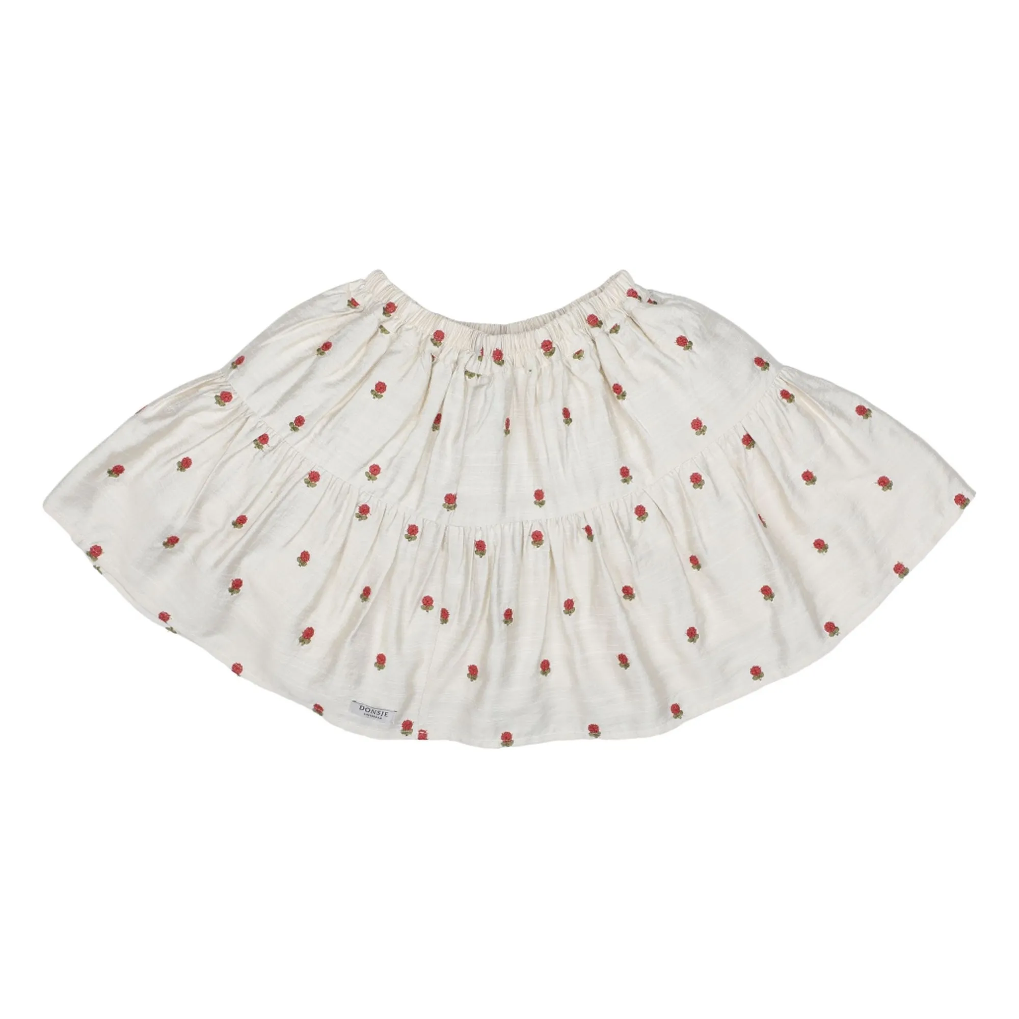 Donsje Ecru Skirt Lazie Fleurs Tencel