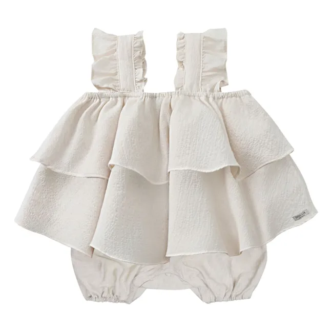 Barboteuse Elowen | Blanc cassé