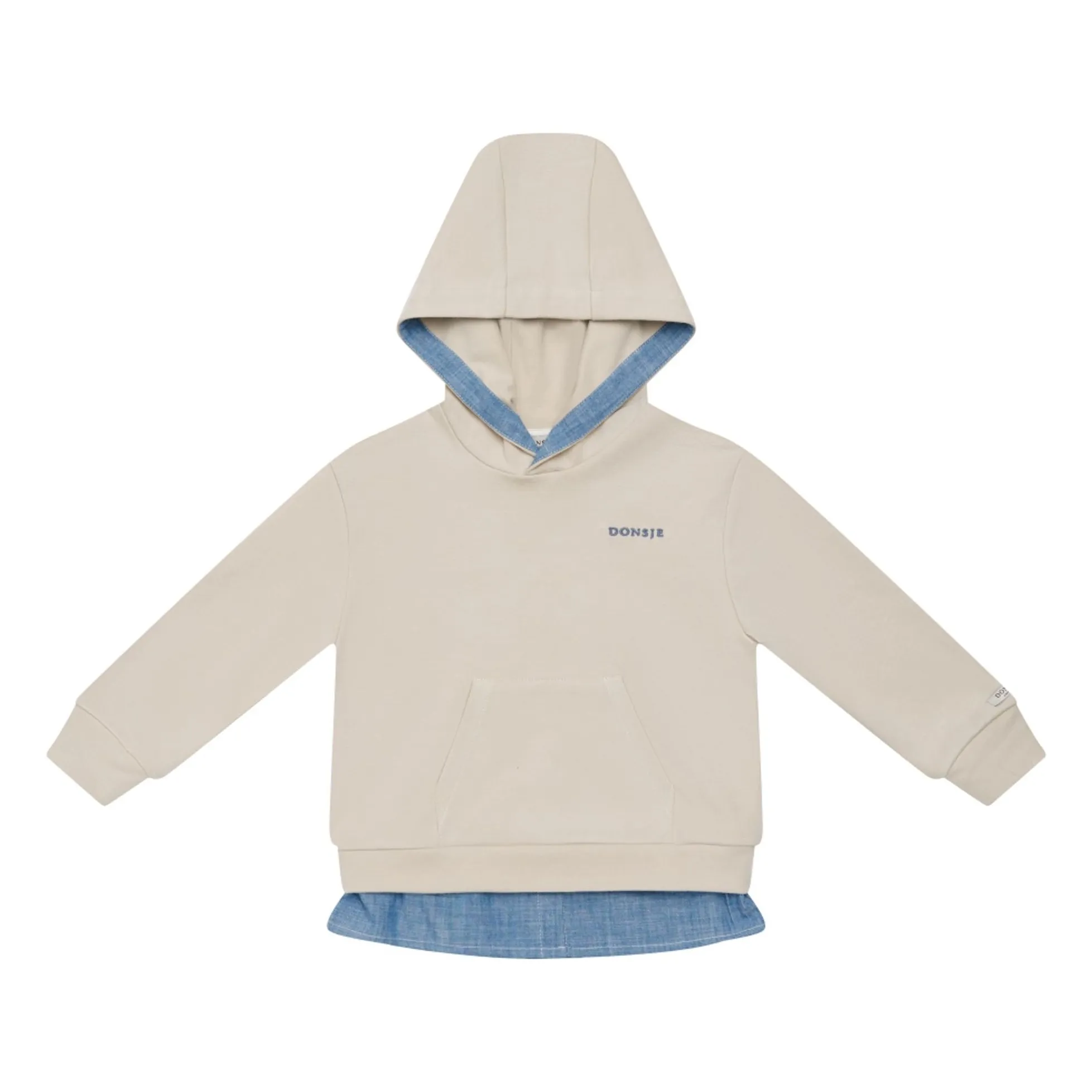 Donsje Ecru Lirian Organic Cotton Hoodie