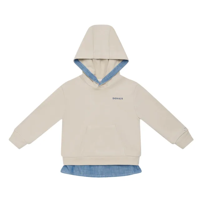 Lirian Kapuzen-Sweatshirt aus Bio-Baumwolle | Seidenfarben