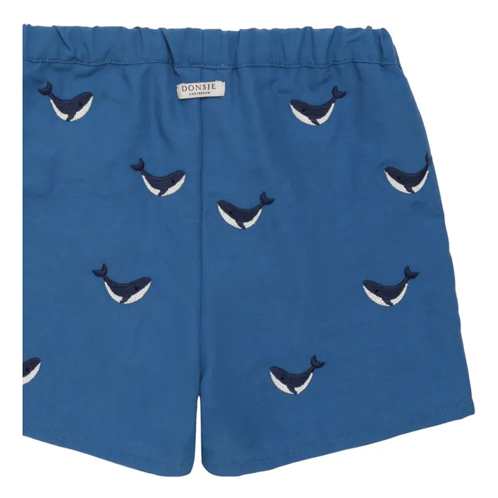 Bañador Wangu Whale Fibras recicladas | Azul- Imagen del producto n°4