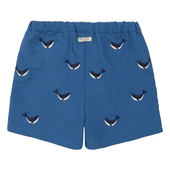 Bañador Wangu Whale Fibras recicladas | Azul