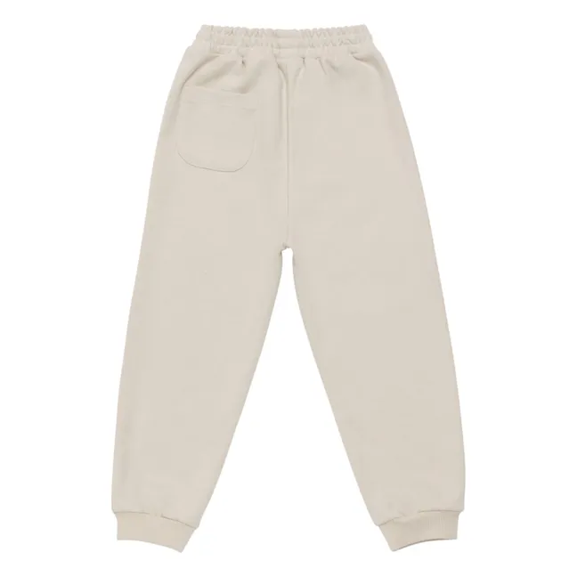 Remzie organic cotton joggers | Ecru