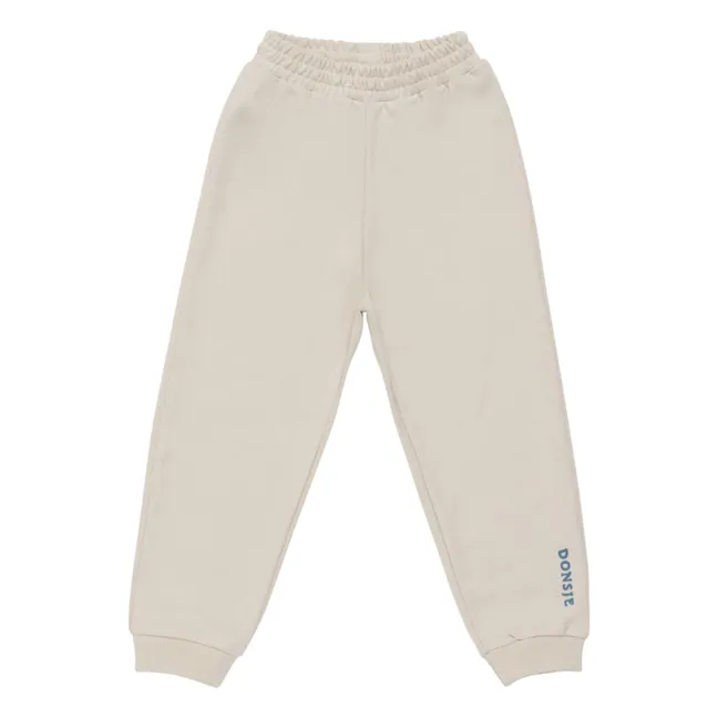Remzie organic cotton joggers | Ecru