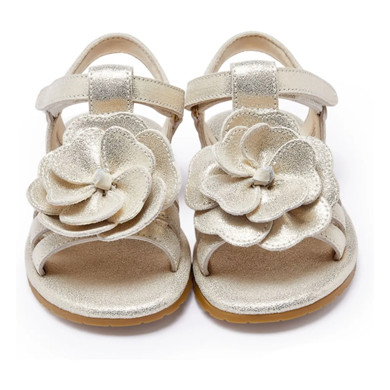 Sandales Jiles Fields Fleur | Argenté- Image produit n°1