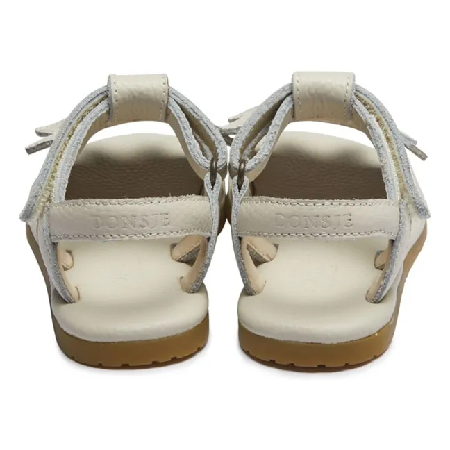 Jiles Fields Marguerite sandals | White