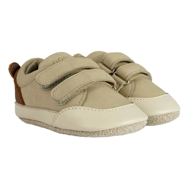 Baskets Scratchs Sipho Ours | Taupe