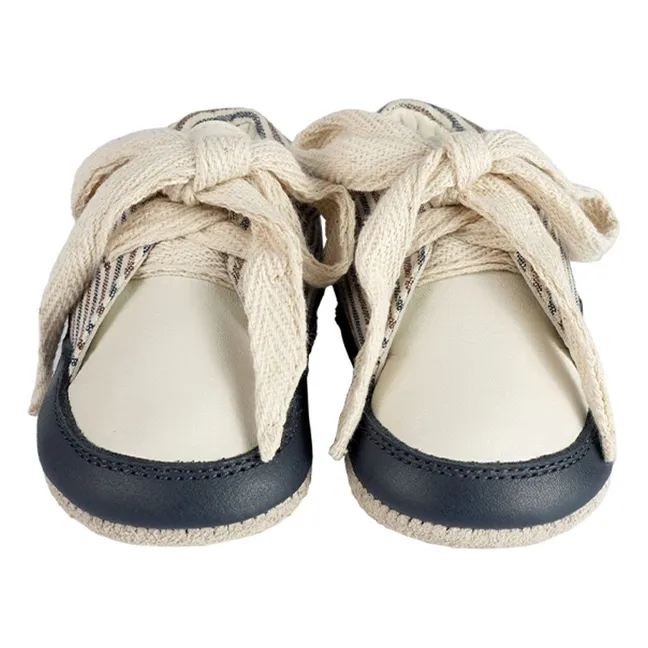 Sneakers Pluksel a righe | Blu notte