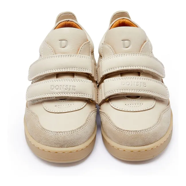 Baskets Scratchs Pesio Suede | Crème