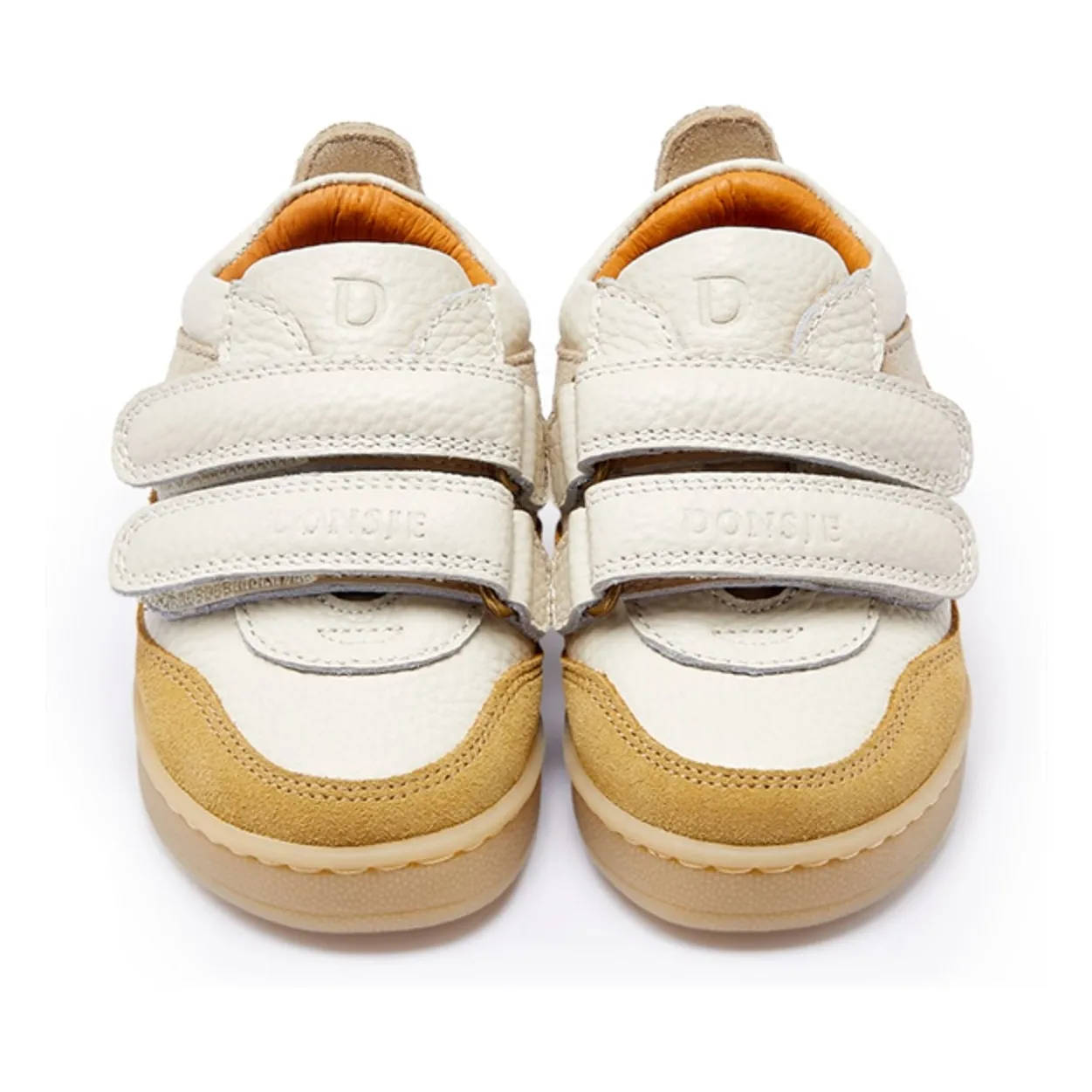 Baskets Scratchs Pesio Suede | Jaune moutarde- Image produit n°1