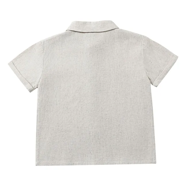 Camisa Brammie Linen | Gris