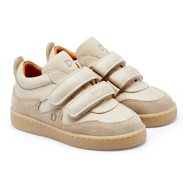 Baskets Scratchs Pesio Suede | Crème