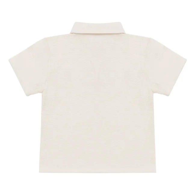 Polo Wouti Palm | Blanco Roto