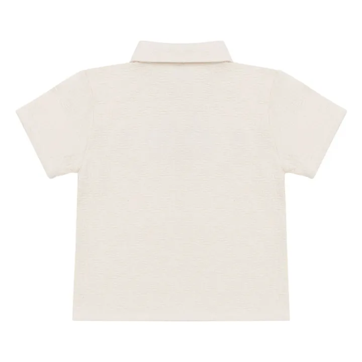 Polo Wouti Palm | Blanco Roto- Imagen del producto n°2