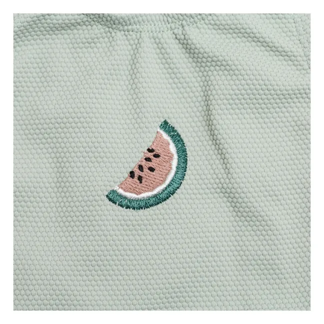 Maillot de Bain Stien Pastèque | Bleu gris