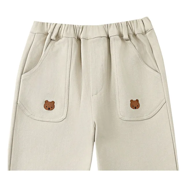 Pantalones Kassim Bear | Marfil