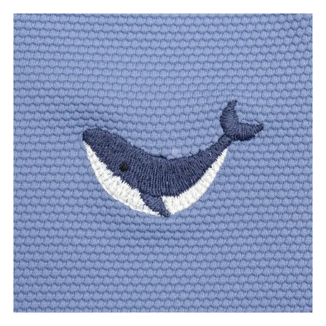 T-shirt Anti-UV Harvie Baleine | Bleu roi
