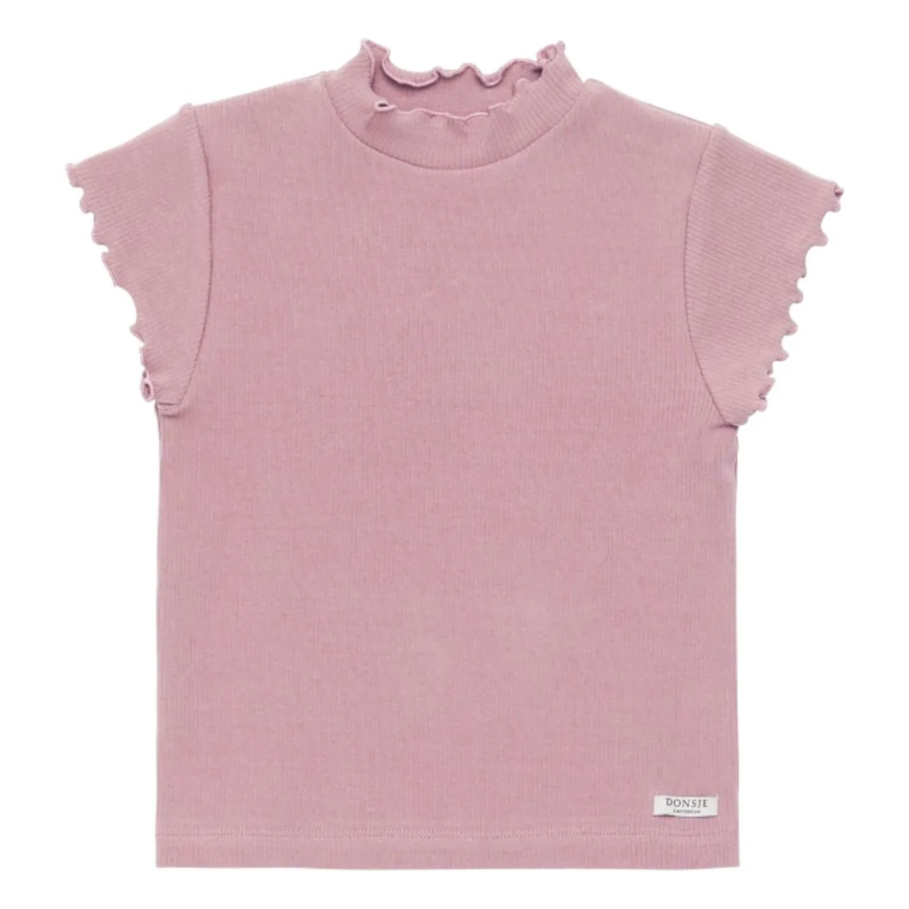 Donsje Dusty Pink Top Feston Aurore