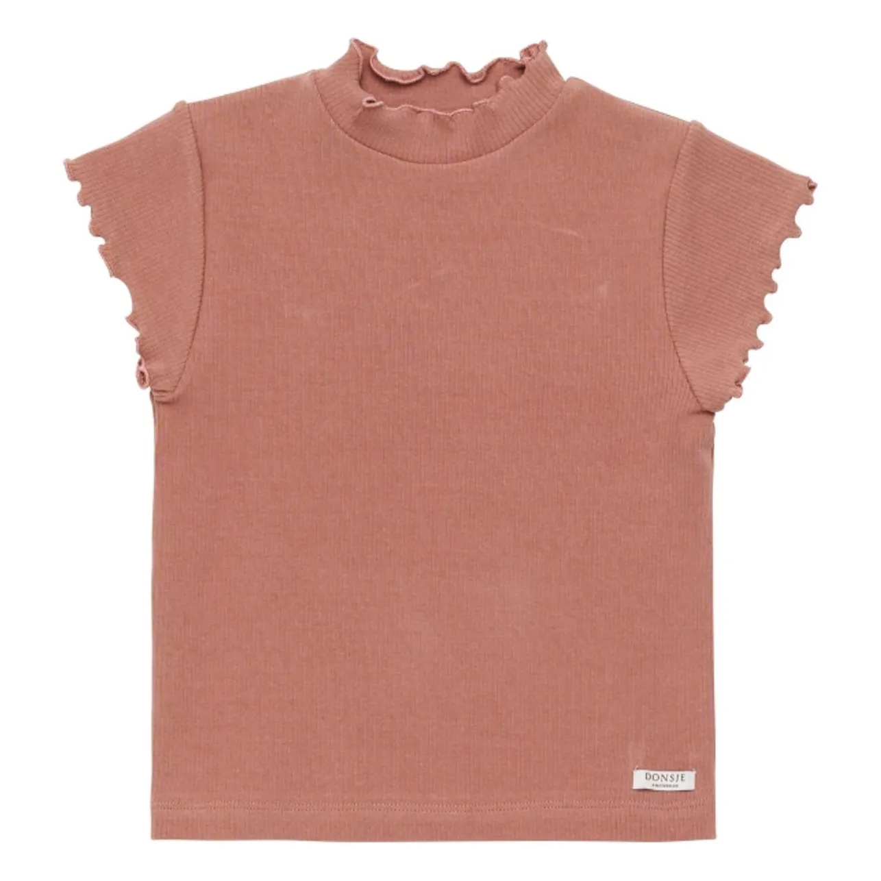 Donsje Mauve Top Feston Aurore