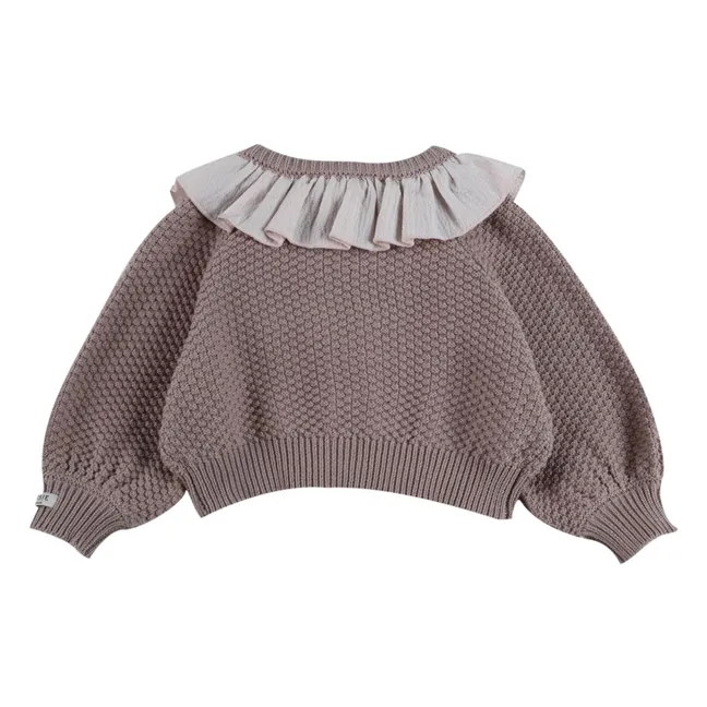 Cardigan Veertje | Marrone