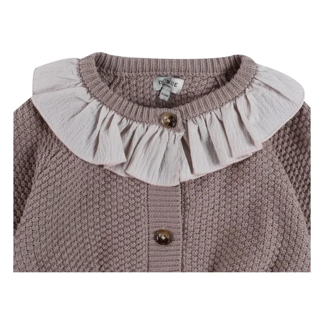 Cardigan Veertje | Marrone