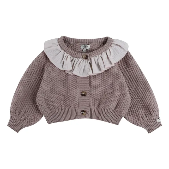 Cardigan Veertje | Marrone