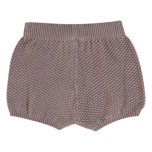 Short Seloen Maille | Marron