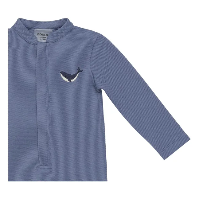 Maillot de Bain Monoah Baleine | Bleu roi