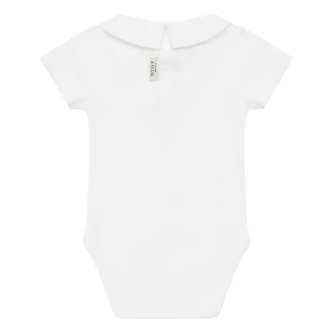 Body Scott Poussin in cotone biologico | Bianco