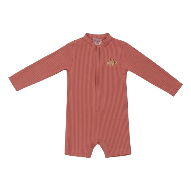 Maillot de Bain Monoah Poisson | Brique