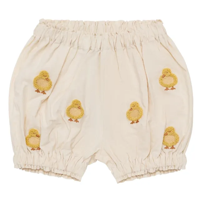 Bloomer Carson Pulcini in cotone biologico | Ecru