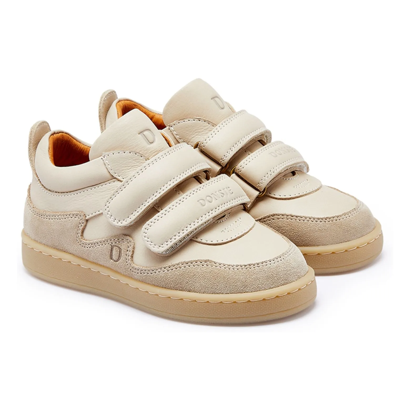 Donsje Cream Kesio Suede Scratch Sneakers