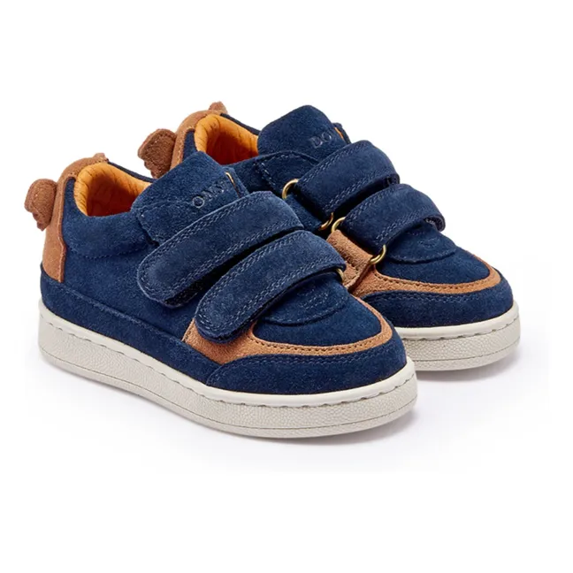 Pinou Koala Zapatillas de ante para rayar | Azul Noche