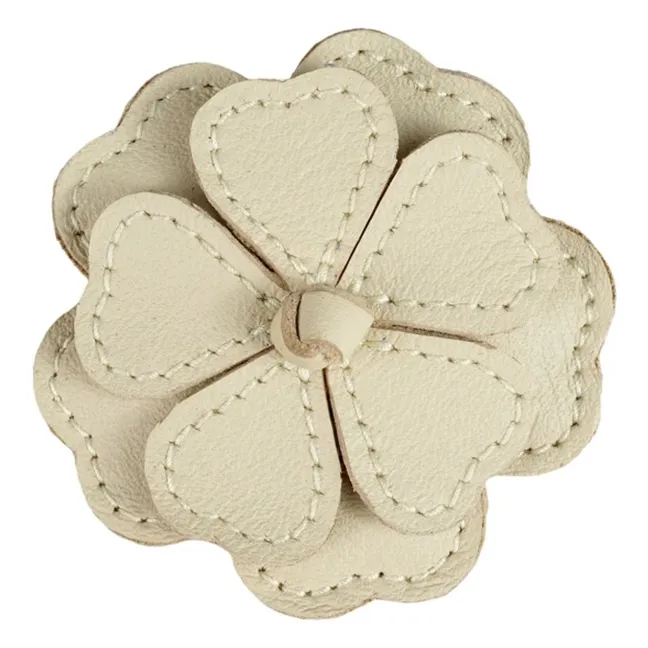 Barrette Zaza Fleur | Crème