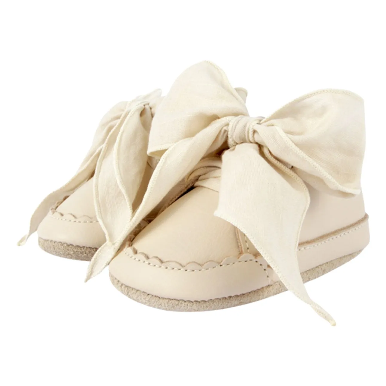Donsje Girls Cream Lonny Sneakers
