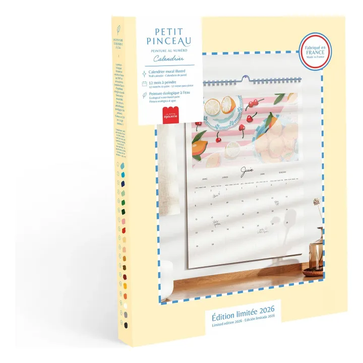 Calendrier à peindre 2026- Image produit n°0