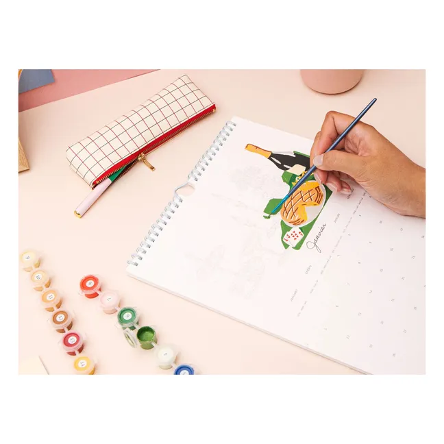 Calendrier à peindre 2026