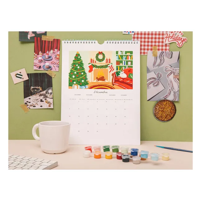 Calendrier à peindre 2026