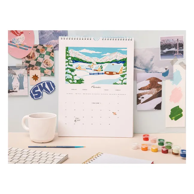 Calendrier à peindre 2026