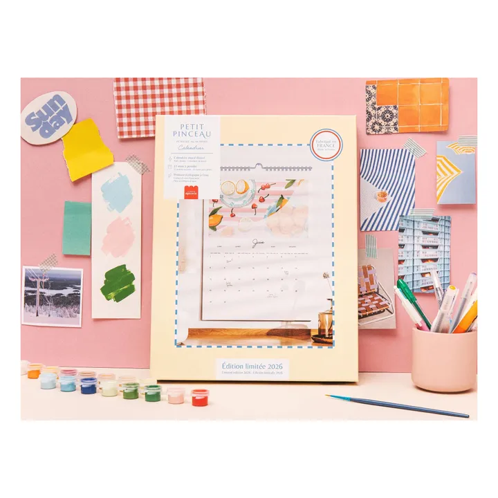 Calendrier à peindre 2026- Image produit n°5