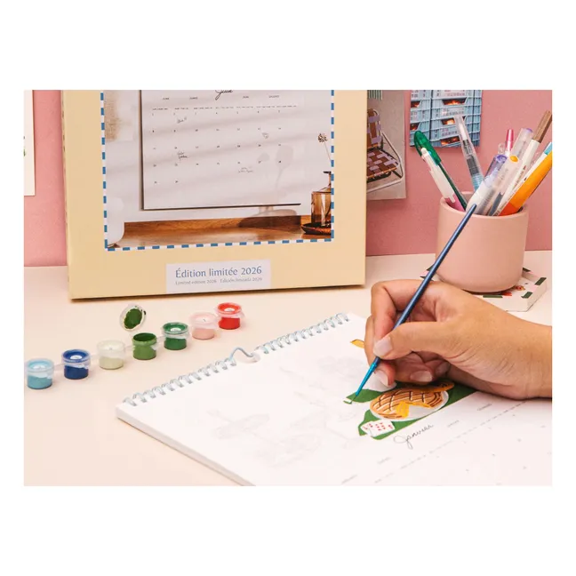 Calendrier à peindre 2026