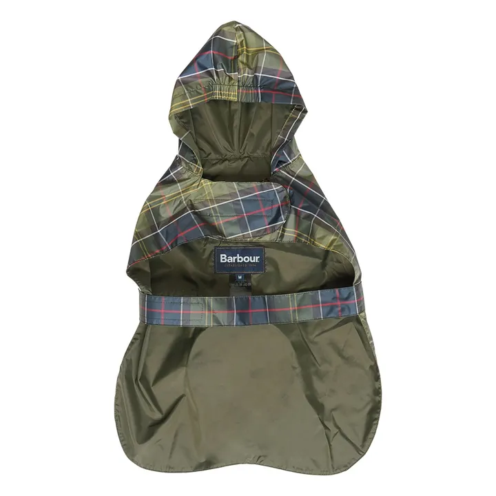 Foldable Tartan coat for dogs | Blue- Product image n°0