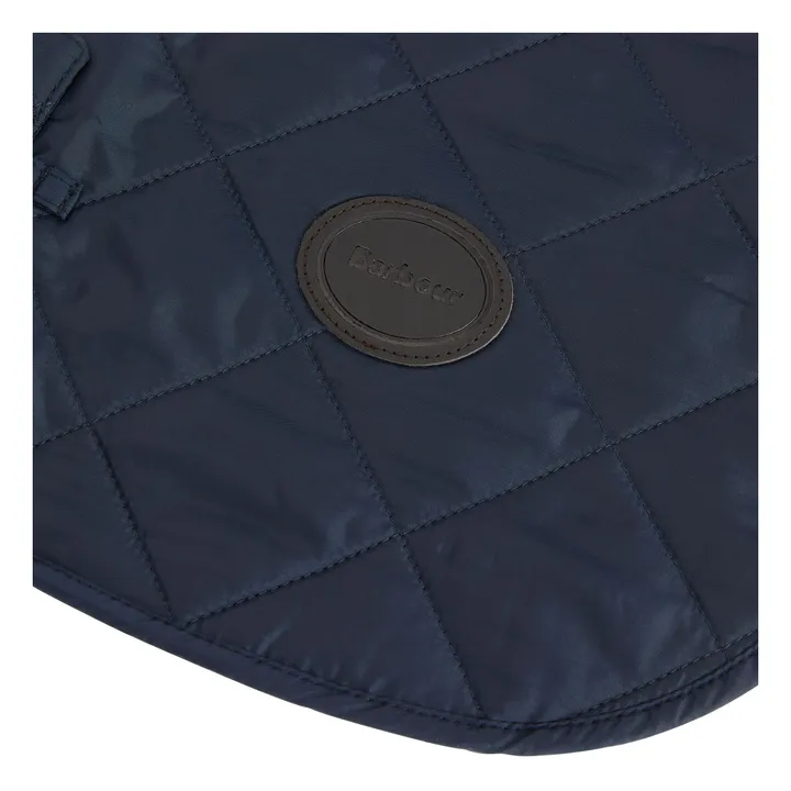 Quilted coat for dogs | Navy blue- Product image n°4