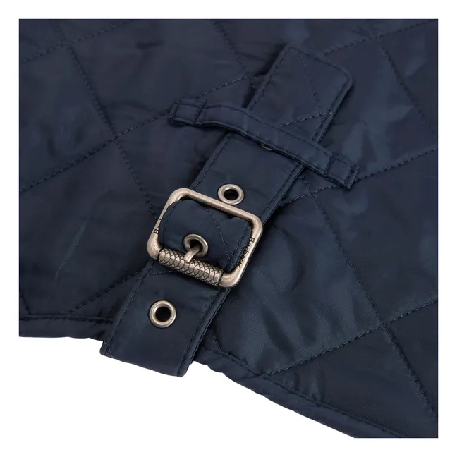 Manteau Matelassé pour chien | Bleu marine
