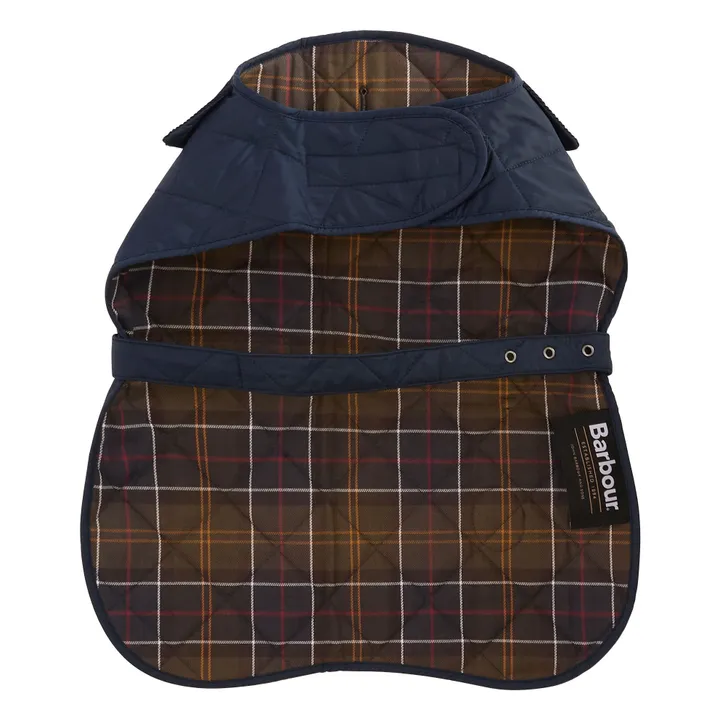 Quilted coat for dogs | Navy blue- Product image n°1
